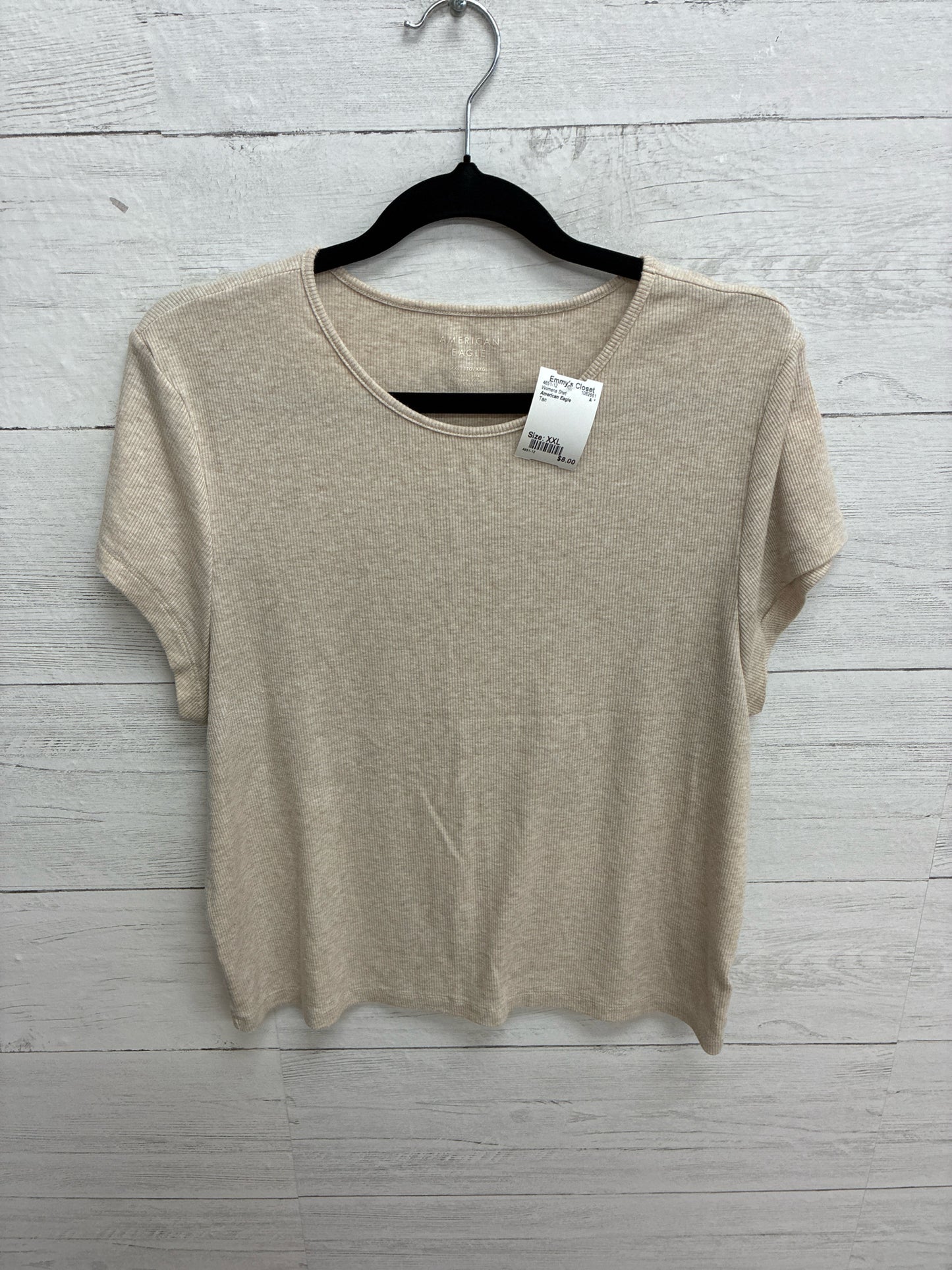 Size XXL American Eagle Tan Womens Shirt