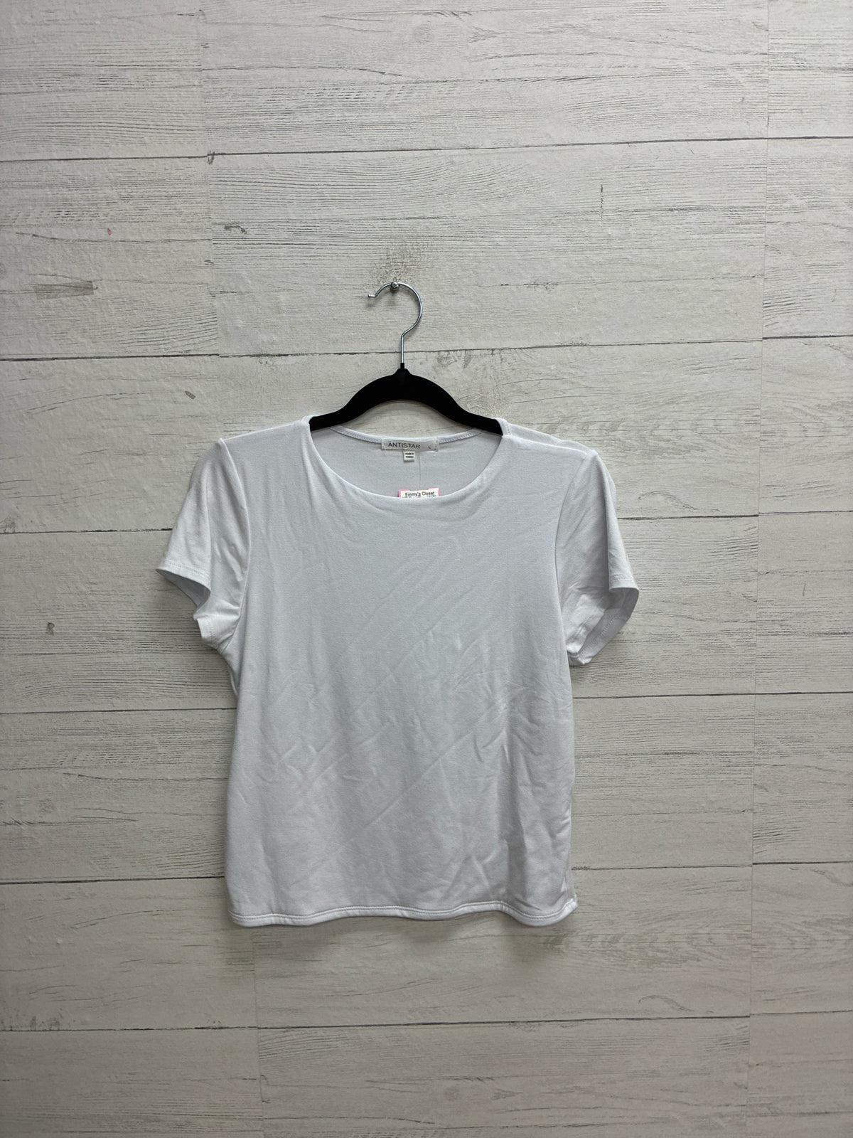 Size L ANTISTAR White Womens Shirt