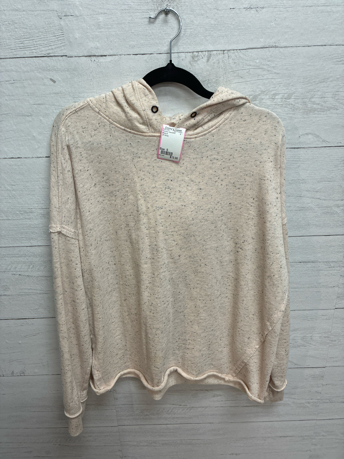 Size S Mono b Off White Womens Sweatshirt