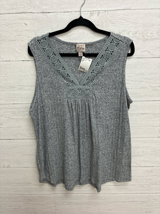 Size L COMO Grey Womens Shirt