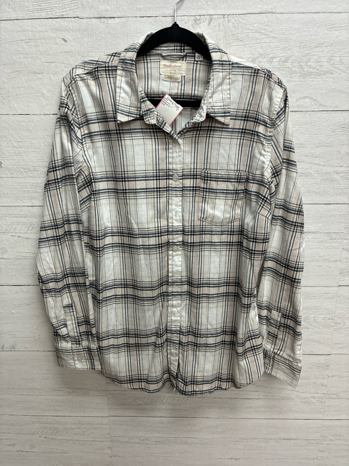 Size L weatherproof Cream Womens Shirt