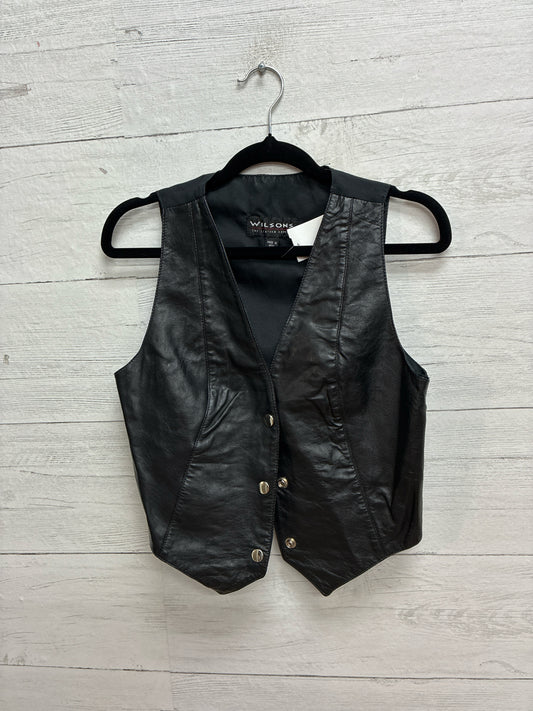 Size M Wilsons Black Womens Vest