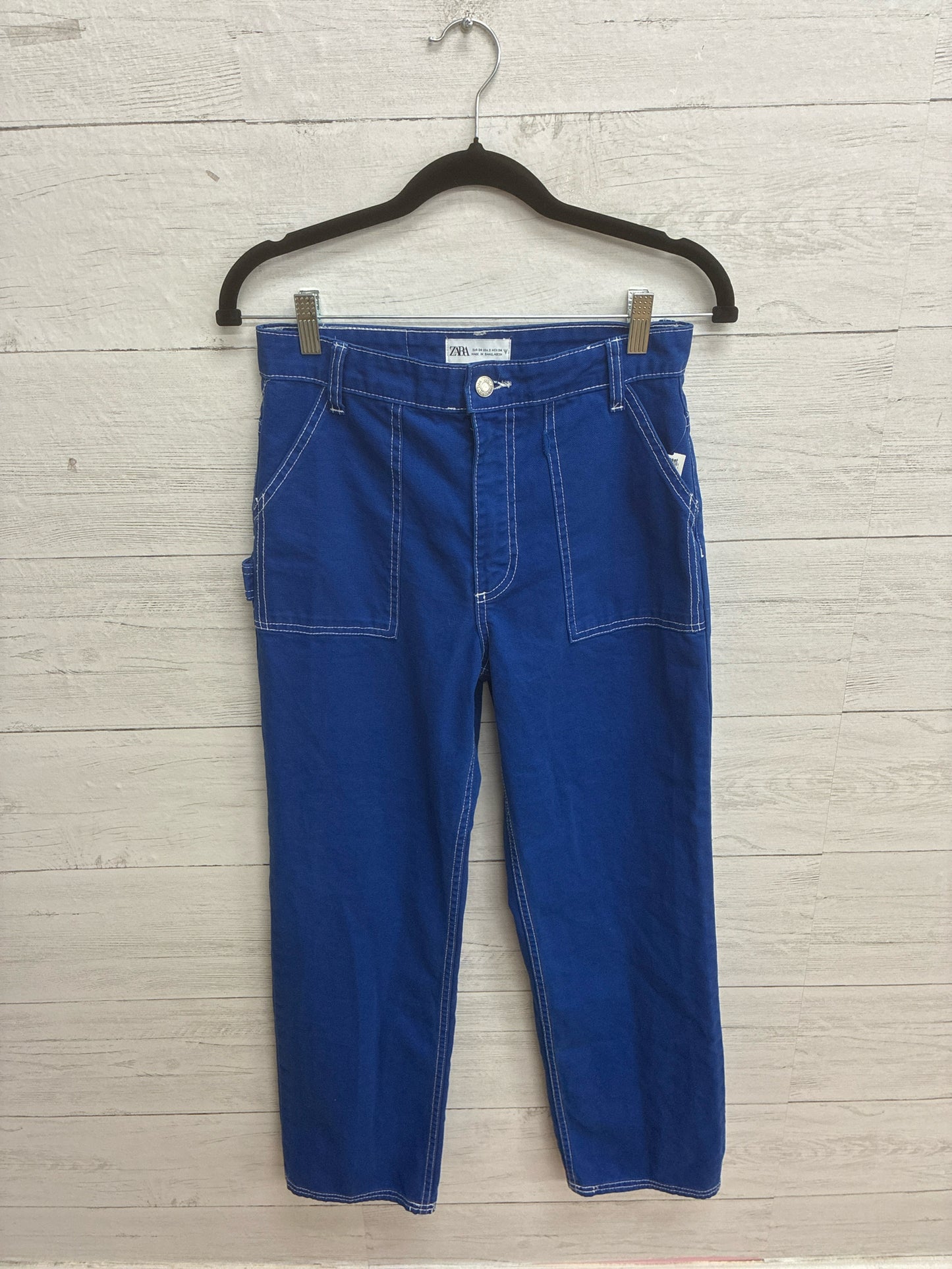 Size 2 Zara Blue Womens Jeans