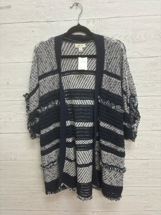 Size XL Style  & Co Navy Womens Cardigan