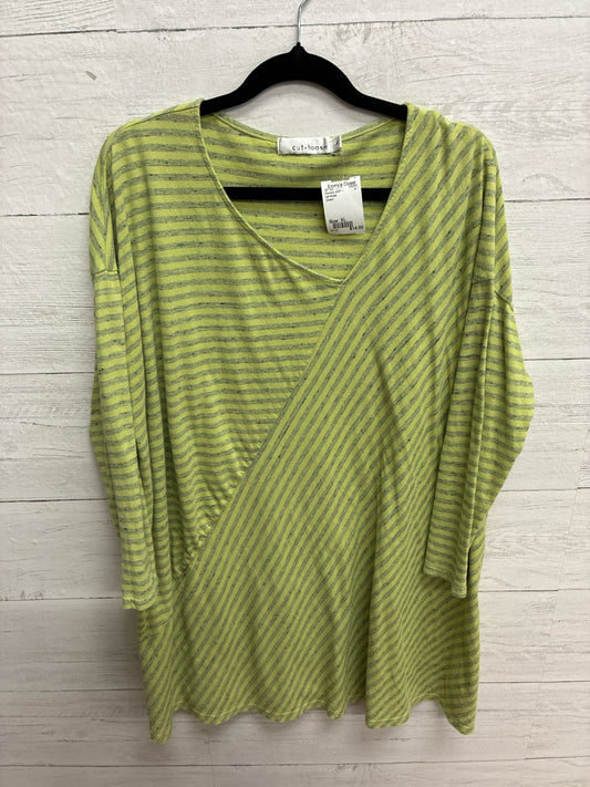 Size XL cut loose Green Womens Shirt