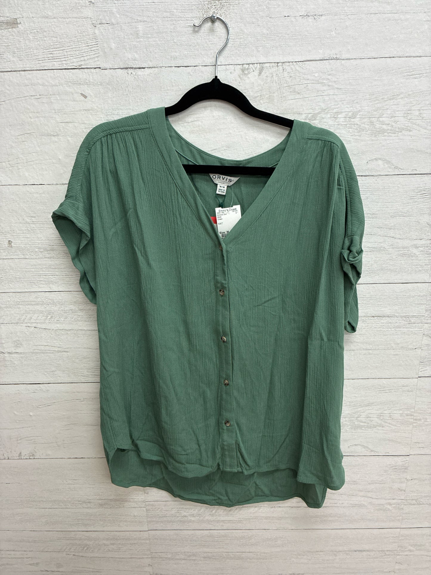 Size M Orvis Green Womens Shirt