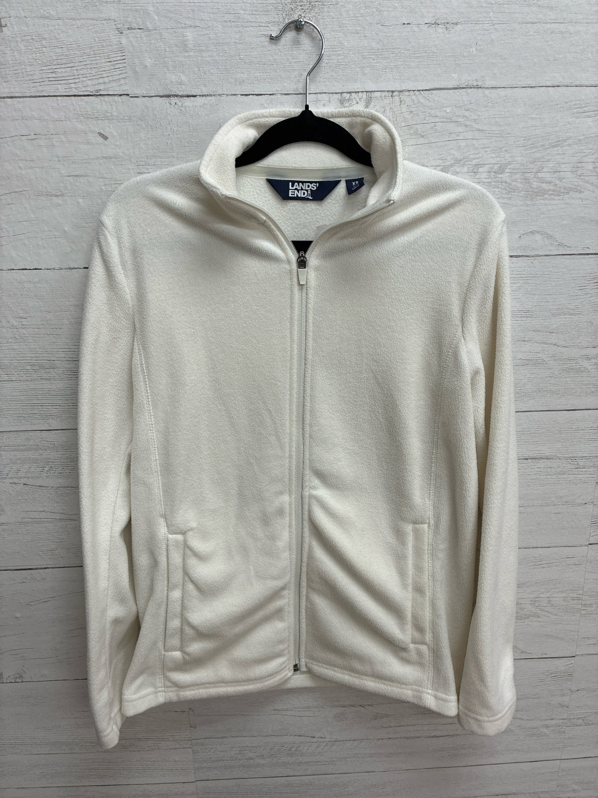 Size XS lands end White Womens Sweatshirt