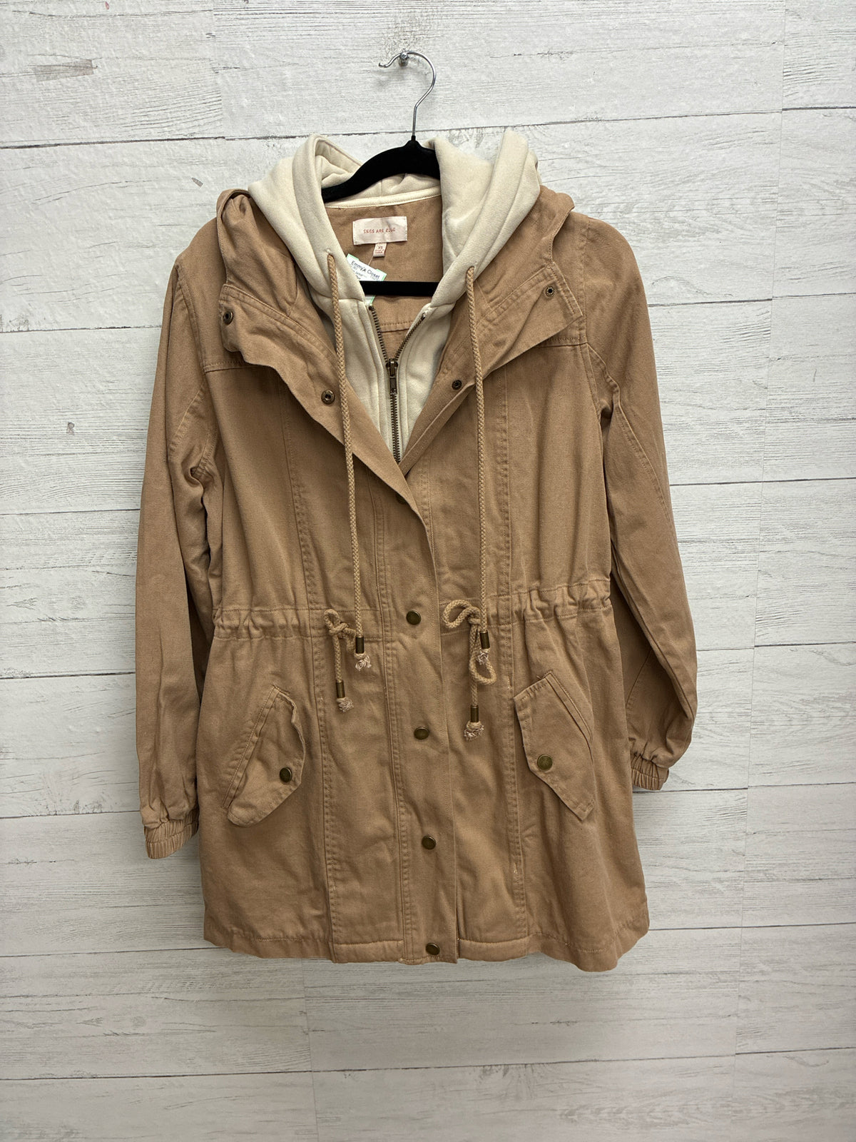 Size XS Skies are Blue Khaki Womens Jacket