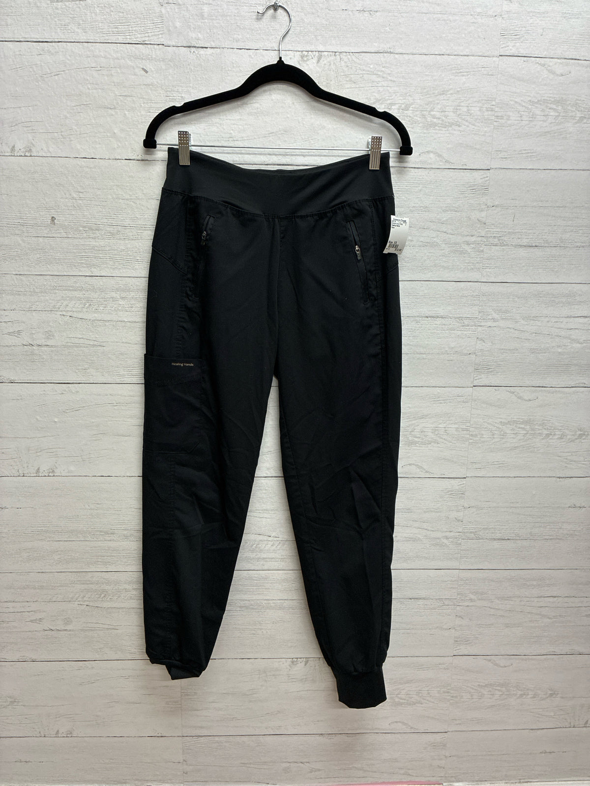 Size XS Healing Hands Black Womens Scrub Pants