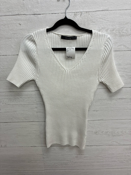 Size M ZESICA White Womens Sweater