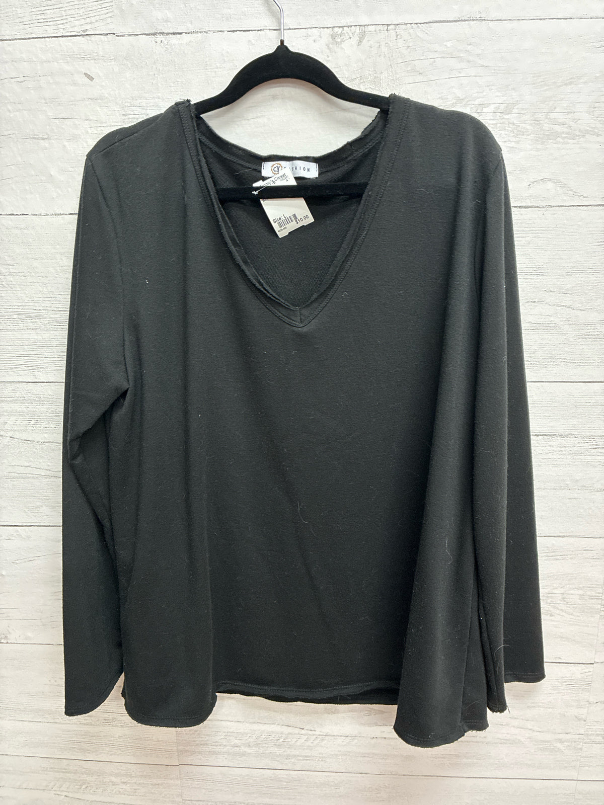 Size L CY Black Womens Shirt