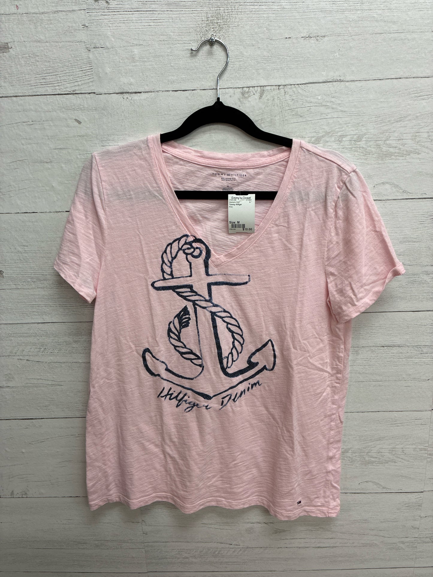 Size M Tommy Hilfiger Pink Womens Shirt