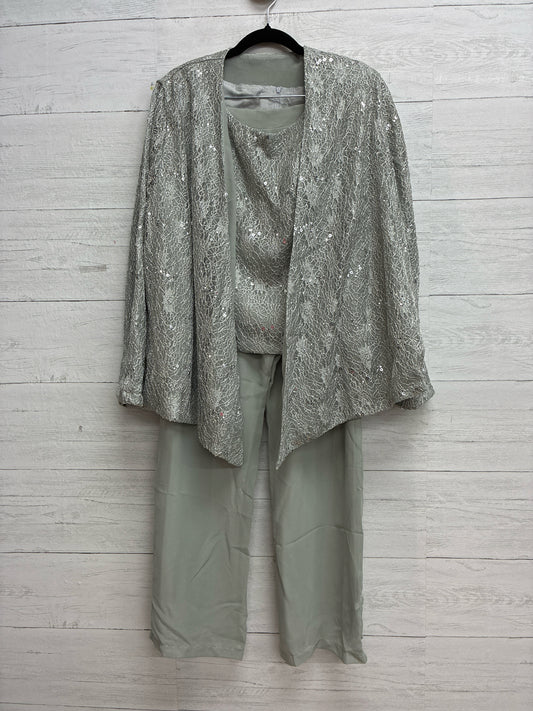 Size 12 LanTing Silver GOWN