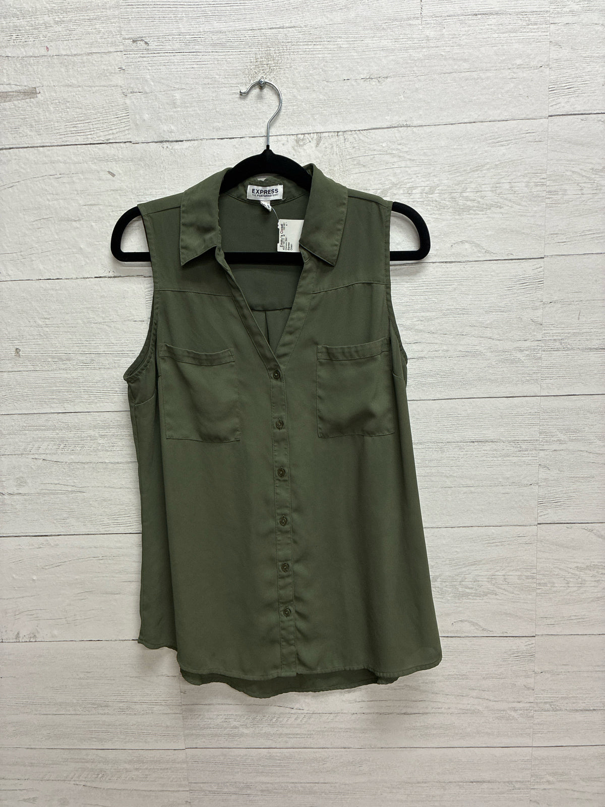 Size M Express Green Womens Shirt