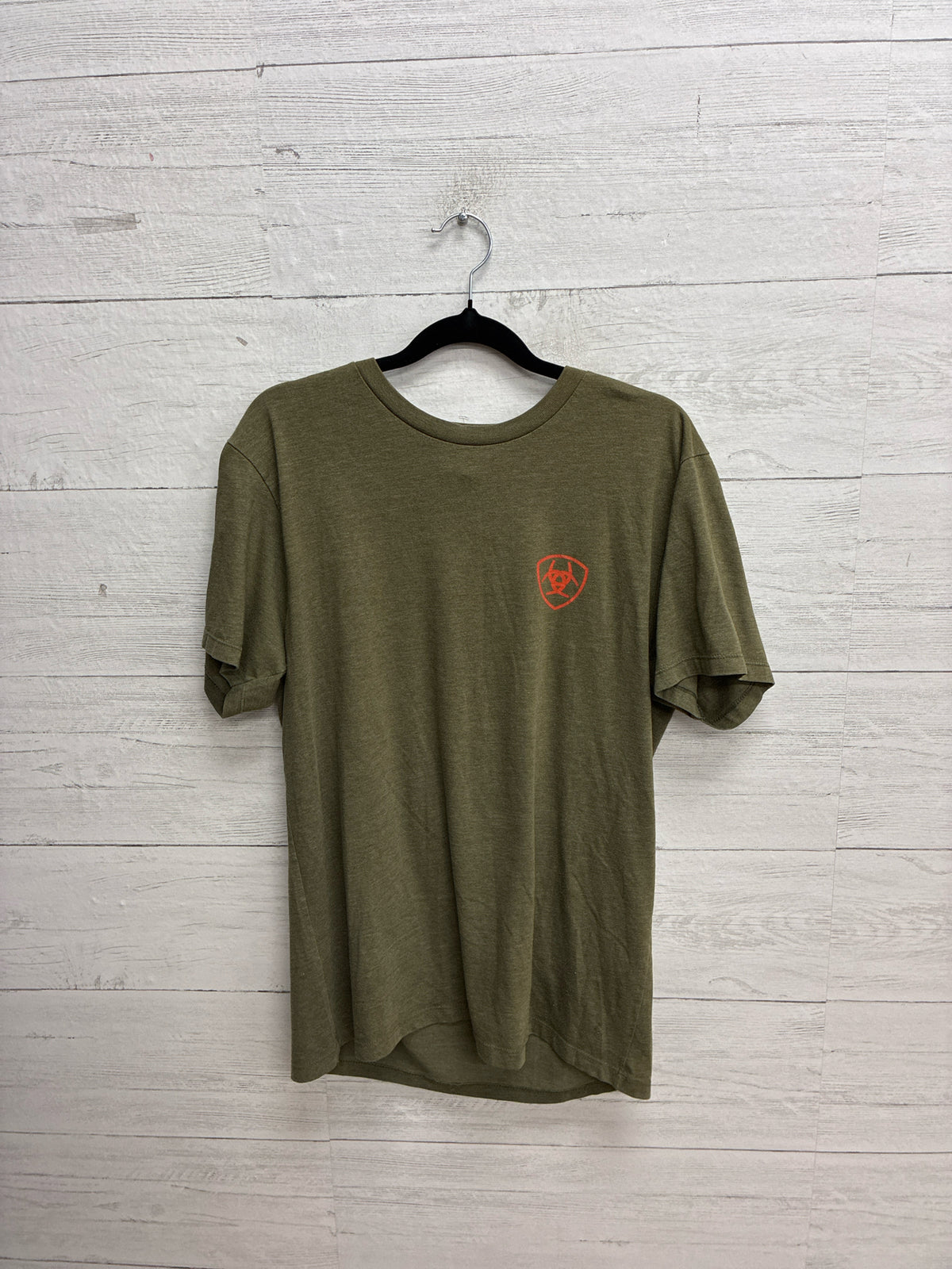 Size M Ariat Green Mens Shirt