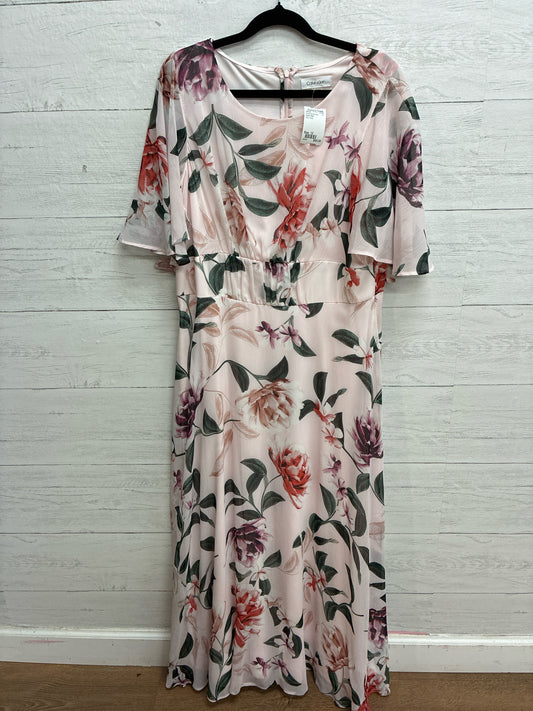 Size 12 Calvin Klein Pink Dress/Evening Wear