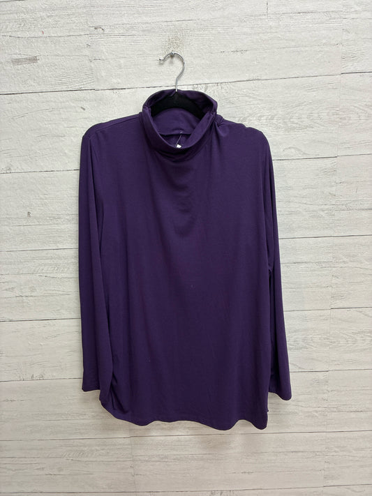 Size XL Christopher & Banks Purple Womens Shirt