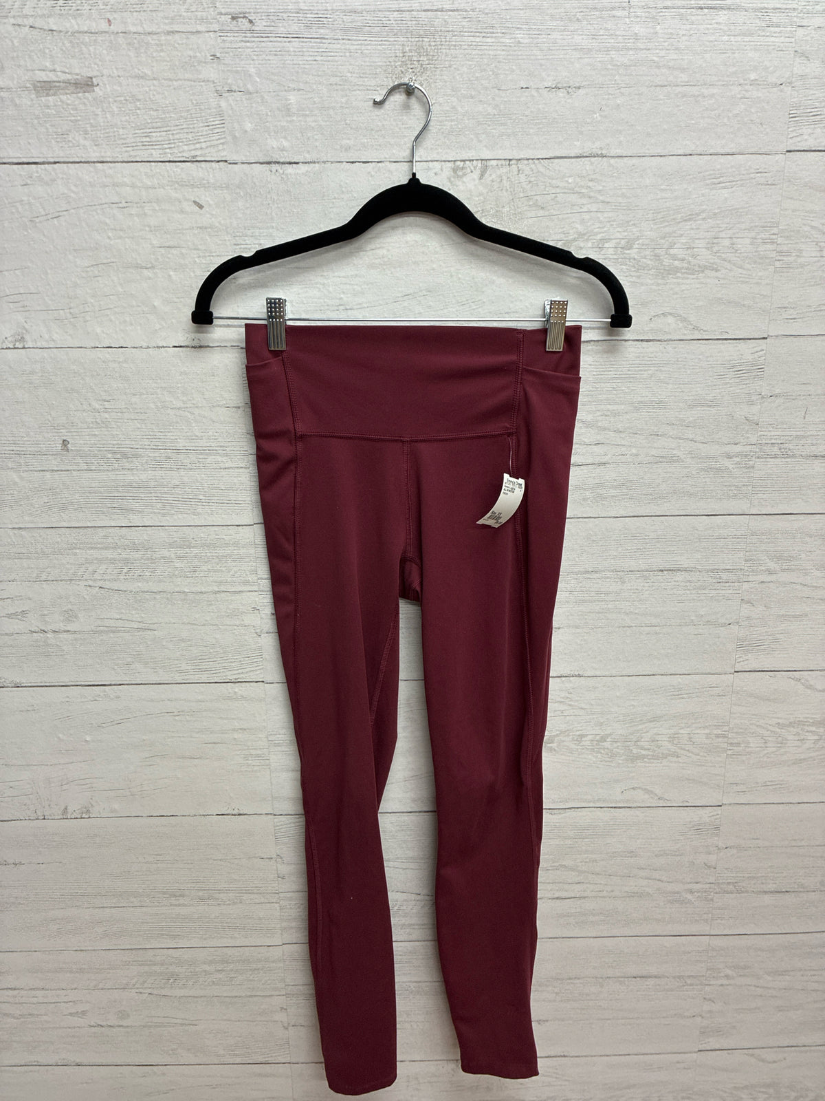 Size XS ALL IN MOTION maroon Womens Leggings
