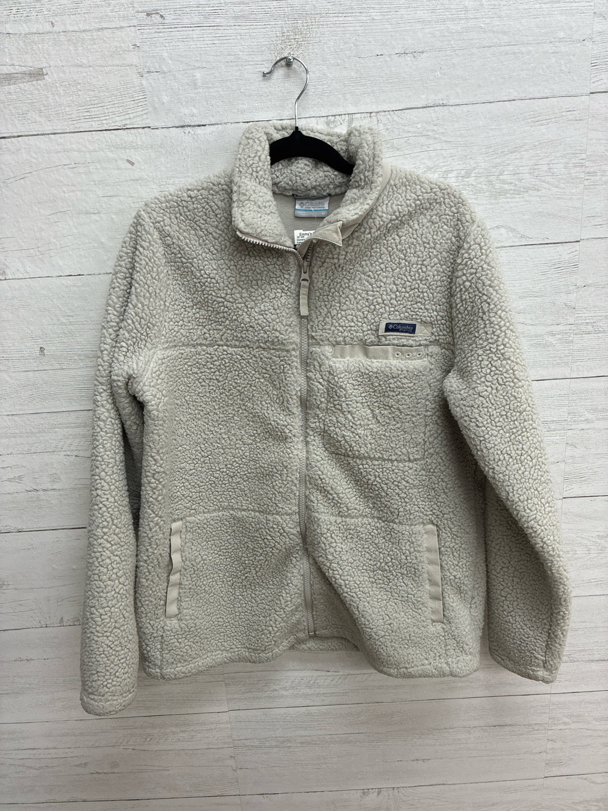 Size M Columbia Ecru Womens Coat