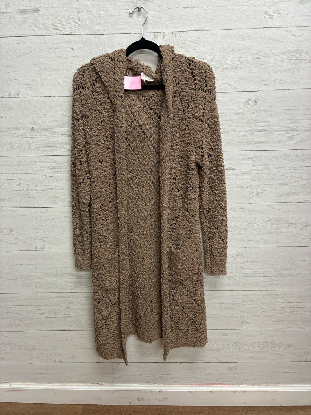 Size S Sienna Sky Taupe Womens Cardigan