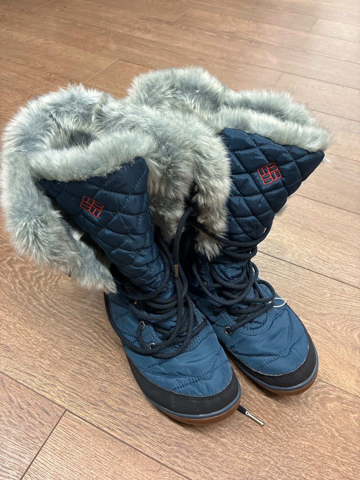 9.5 Columbia Navy Womens Boot