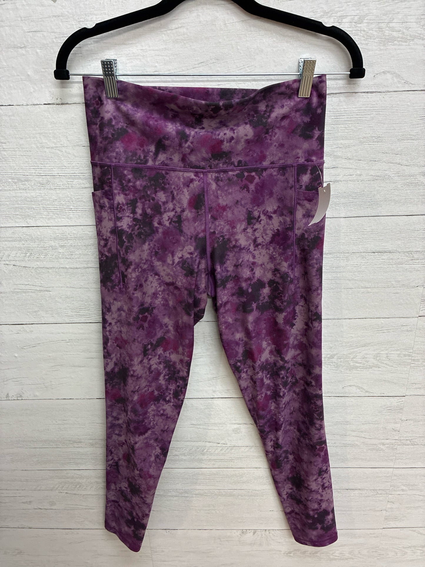 Size M Tall Athleta Purple Womens Leggings