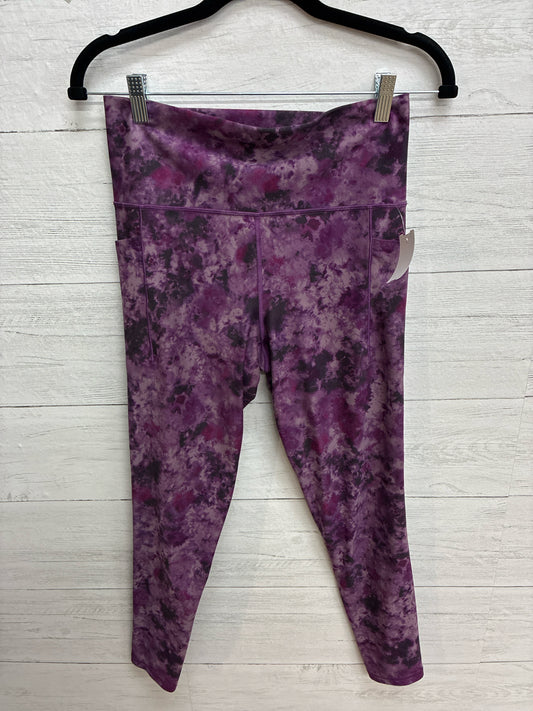Size M Tall Athleta Purple Womens Leggings