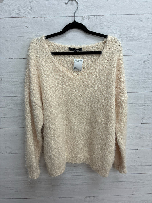 Size L Love Tree Off White Womens Sweater