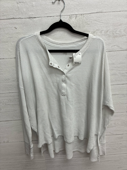 Size L Aerie White Womens Shirt