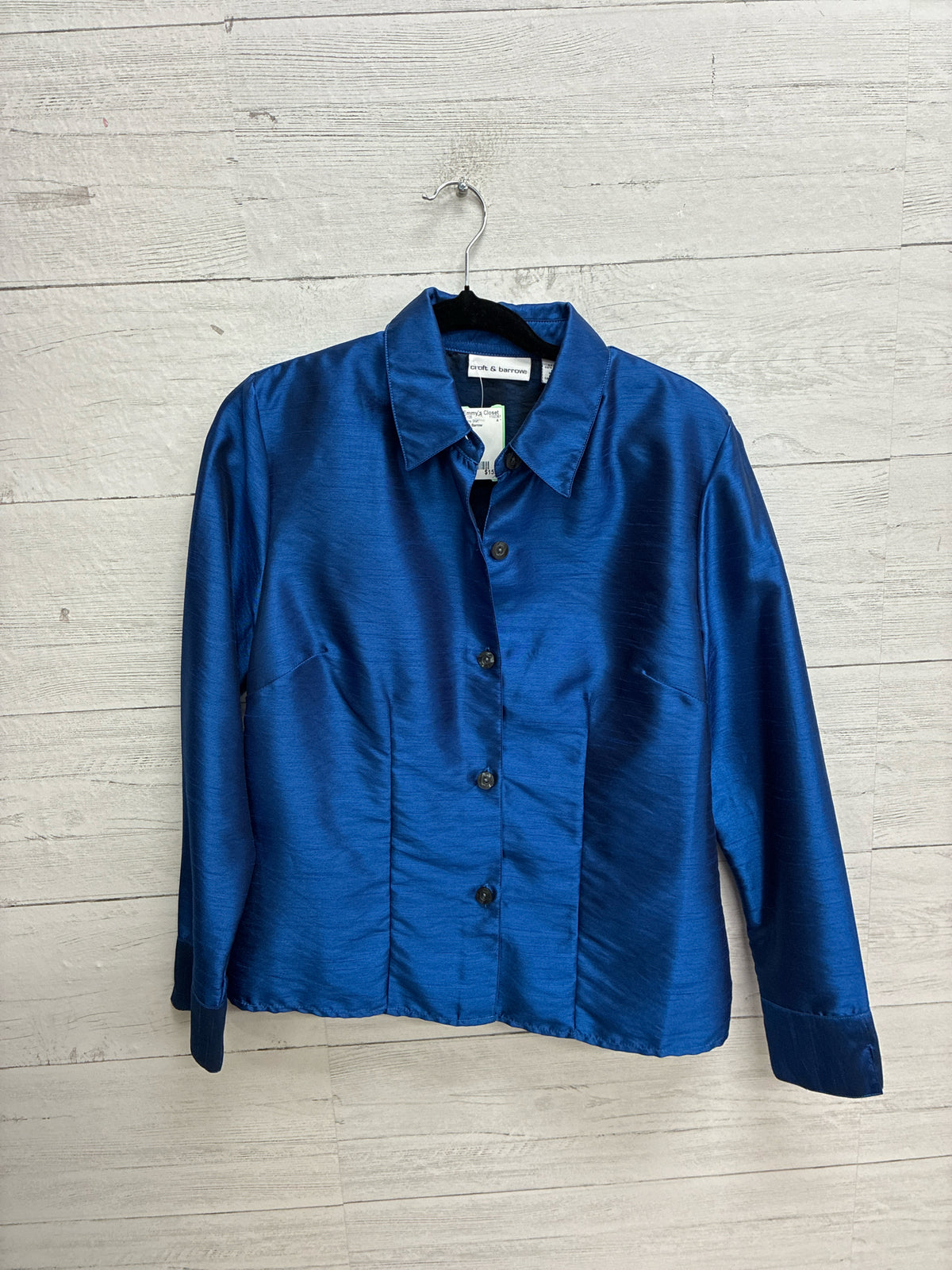 Size S Croft & Barrow Blue Womens Shirt