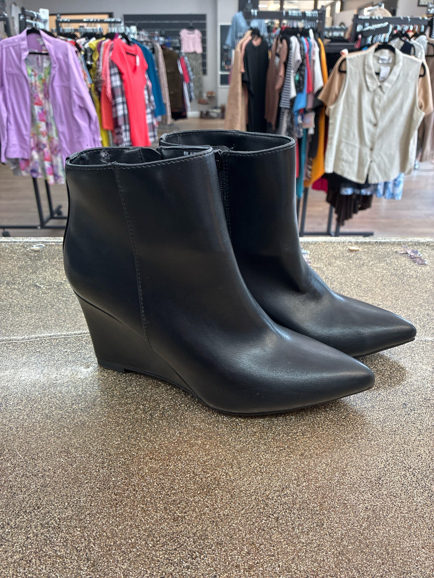 8 Rachel Zoe Black Womens Boot