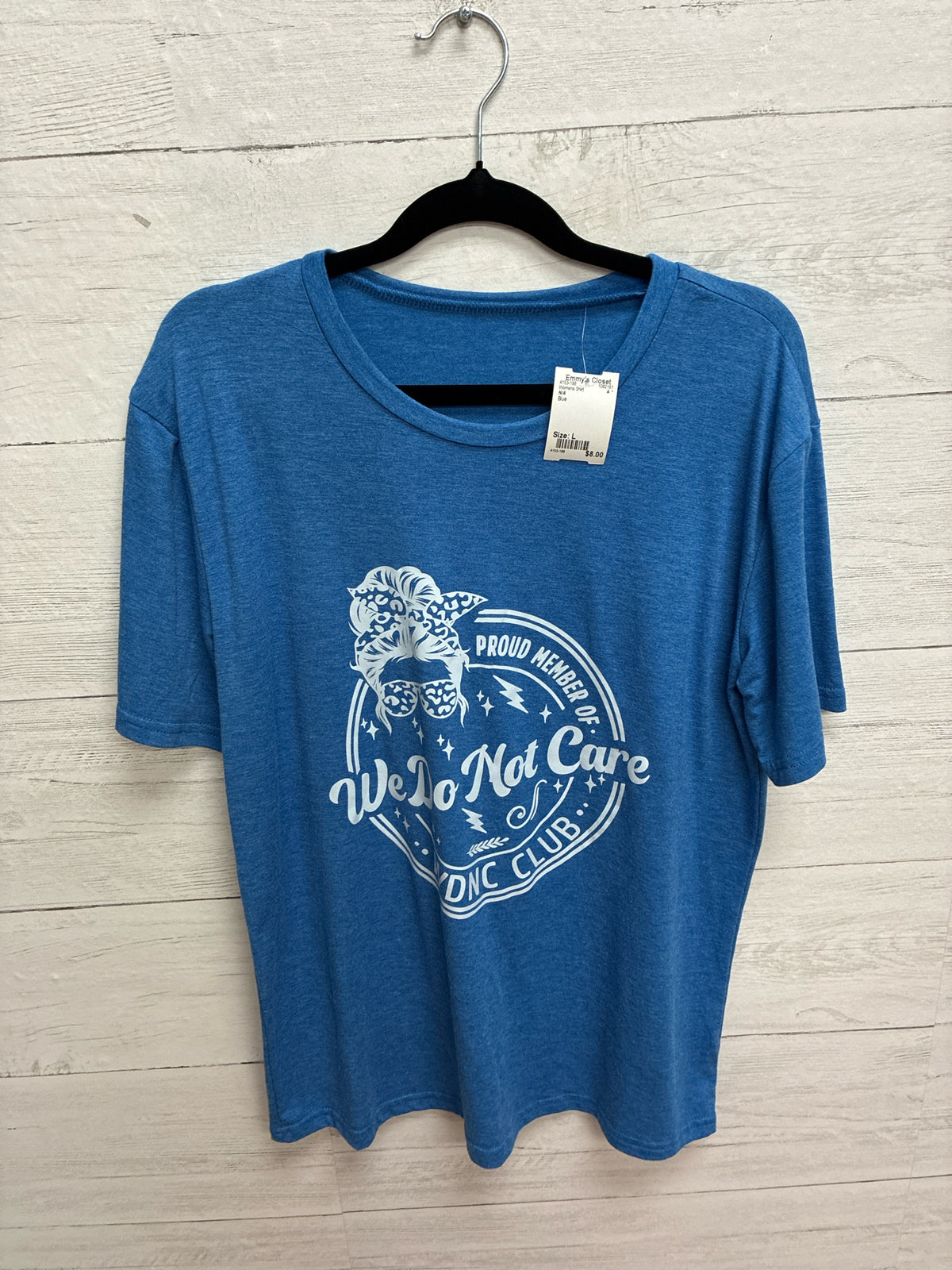 Size L N/A Blue Womens Shirt
