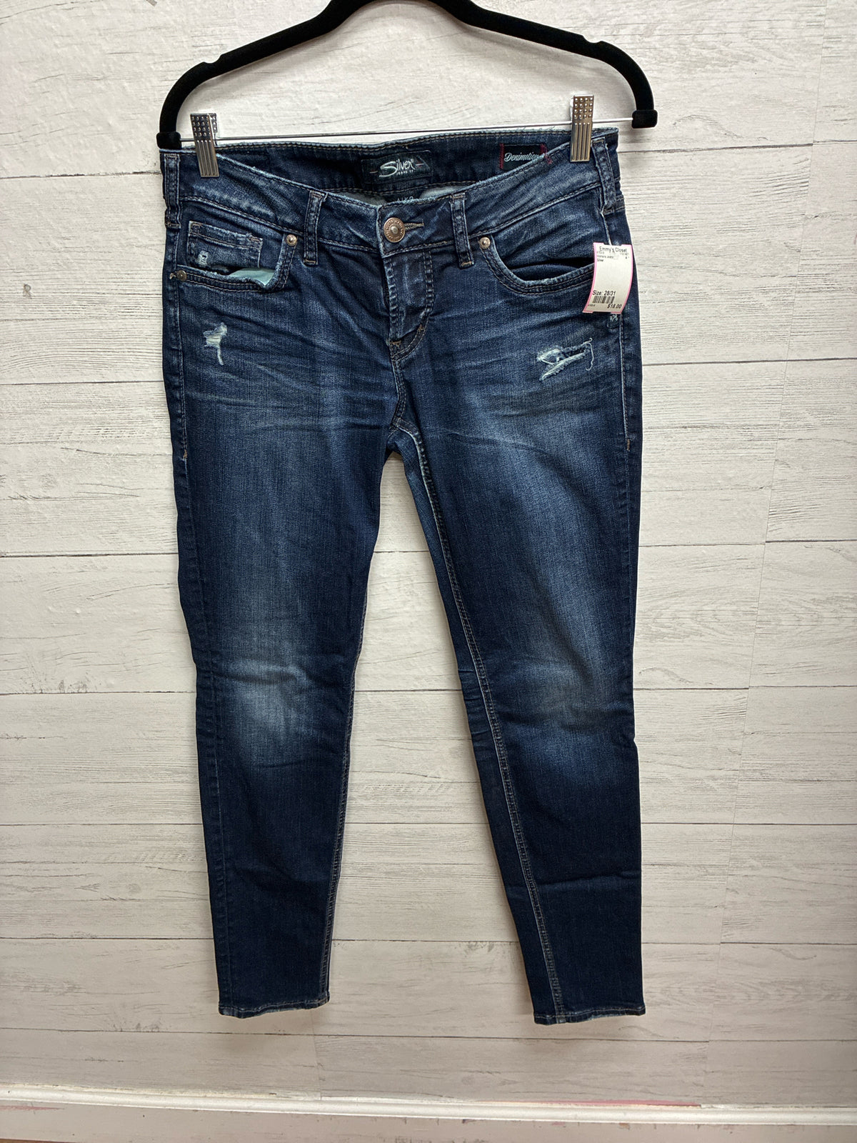Size 28/31 Silver Womens Jeans