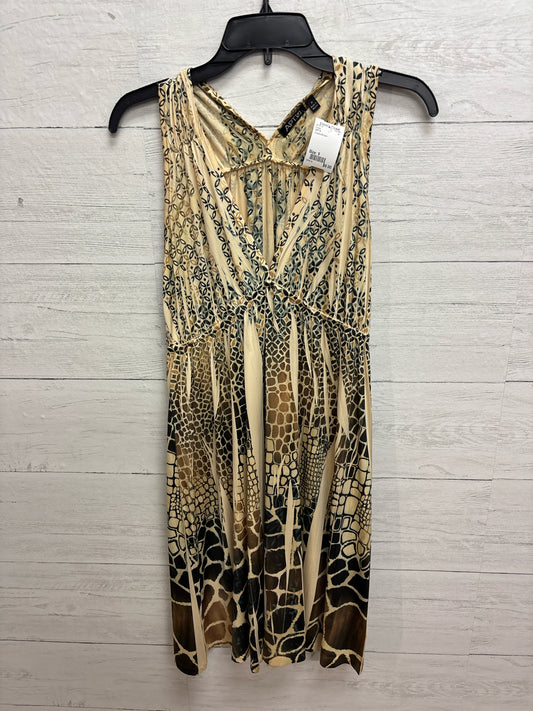 Size APT.9 Cream/Brown Dress