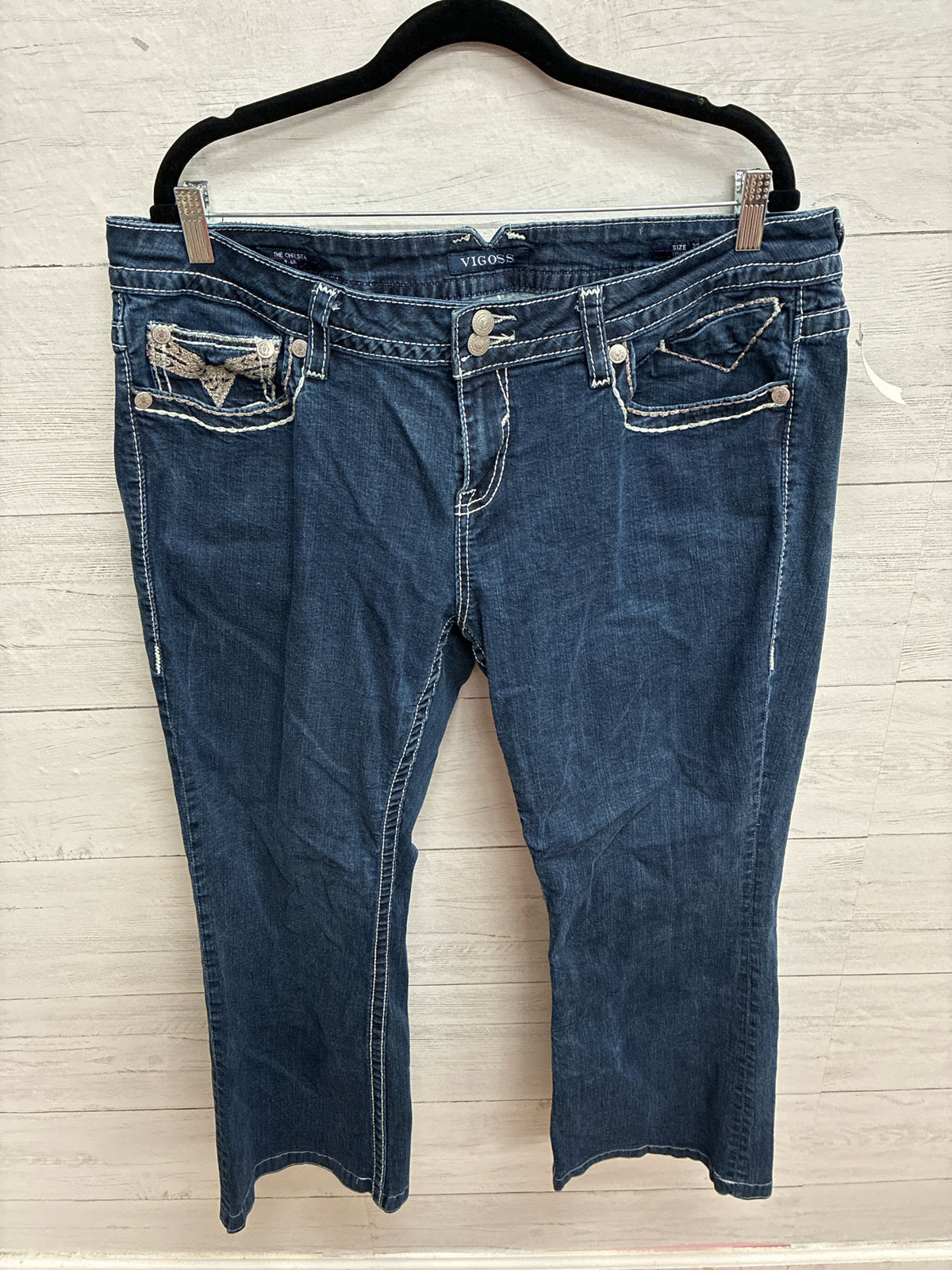 Size 22 VIGLOSS Denim Womens Jeans