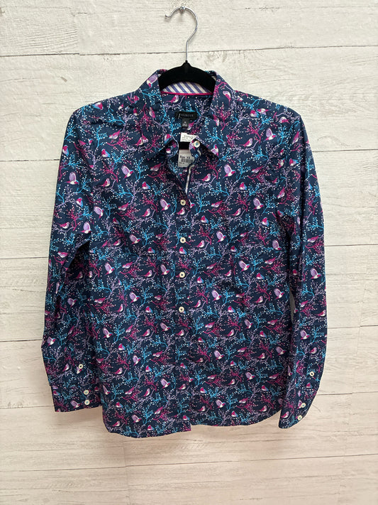 Size XS Talbot's Navy Womens Shirt