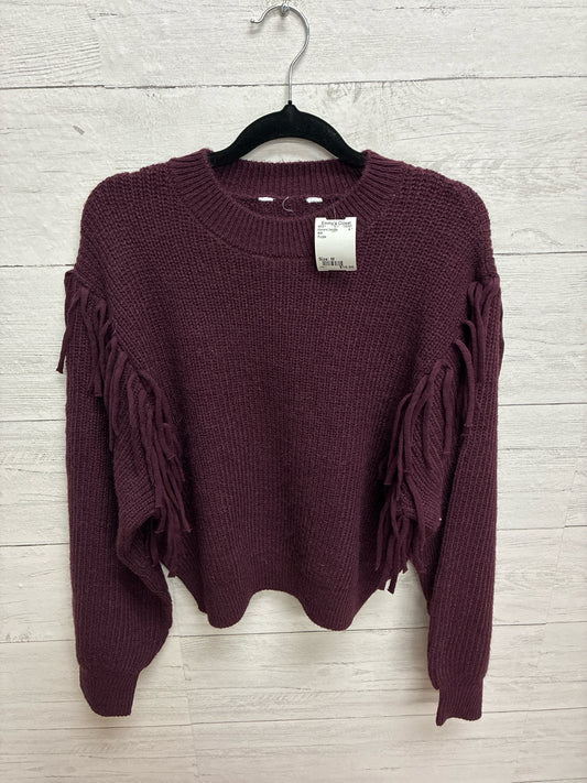Size M N/A Purple Womens Sweater