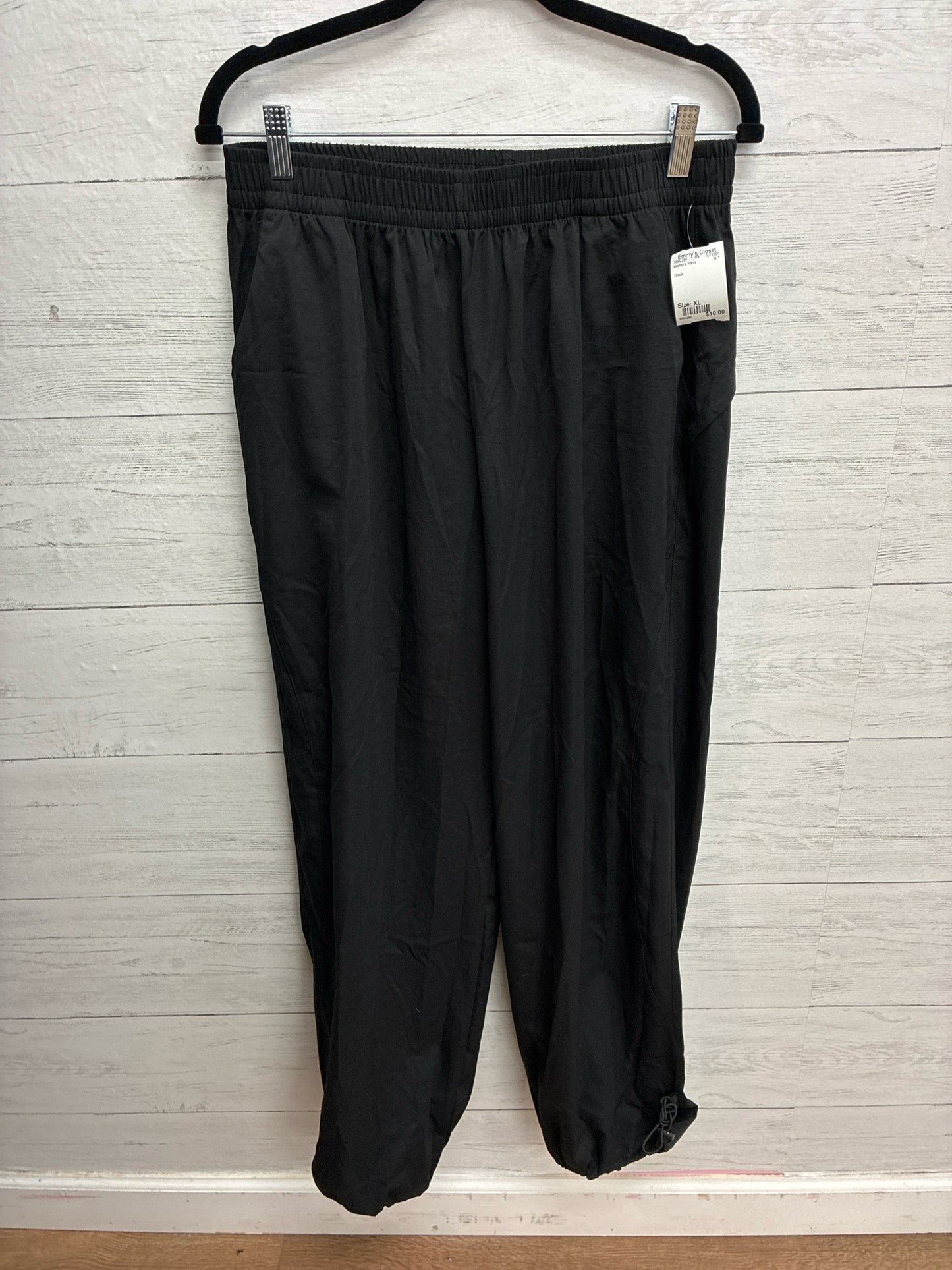 Size XL Black Womens Pants