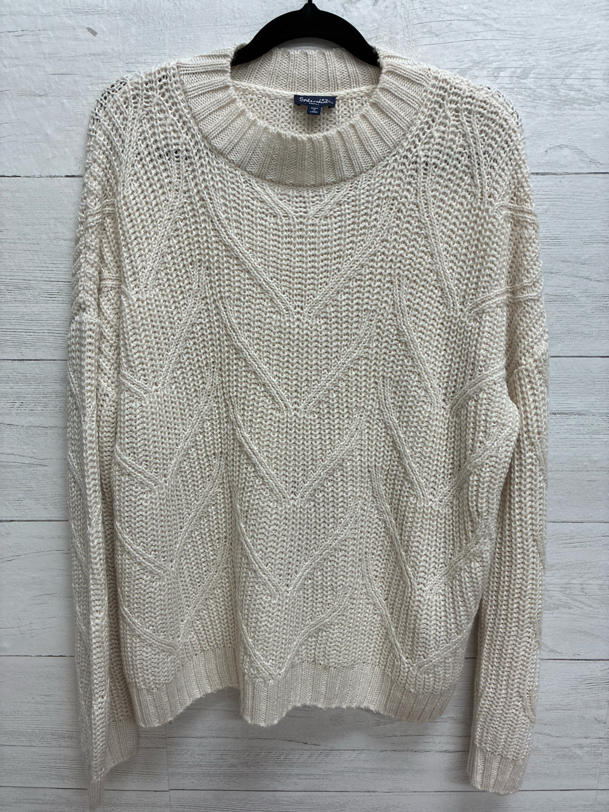 Size S Splendid White Womens Sweater