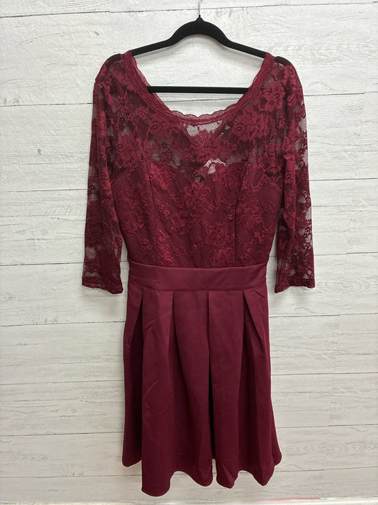 Size L Miusol maroon GOWN