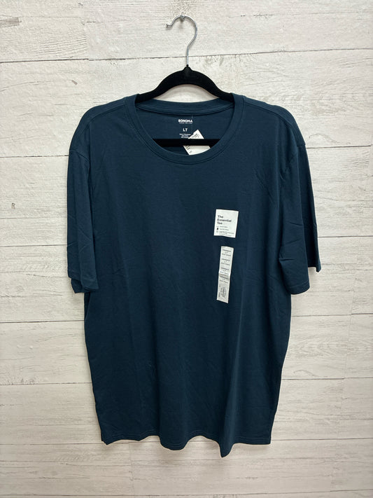 Size LT Sonoma Navy Mens Shirt