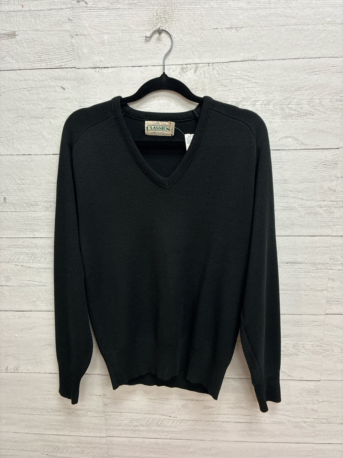 Size M Classic Black Womens Sweater