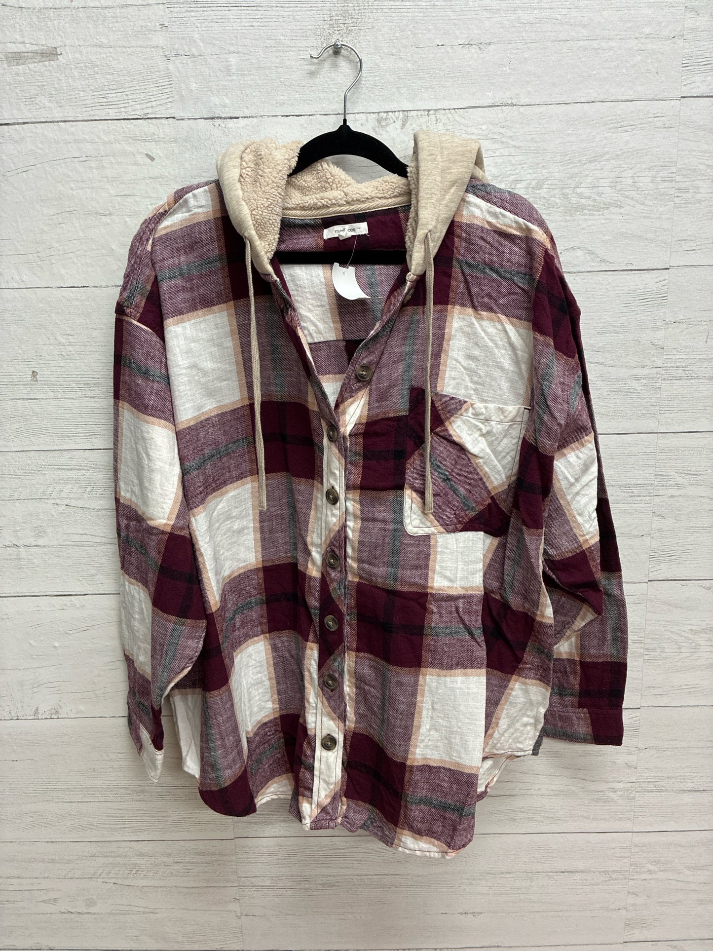 Size 3X Maurices Plaid Womens Shirt