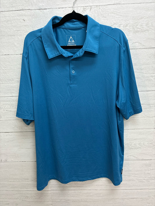 Size L Gerry Blue Mens Shirt
