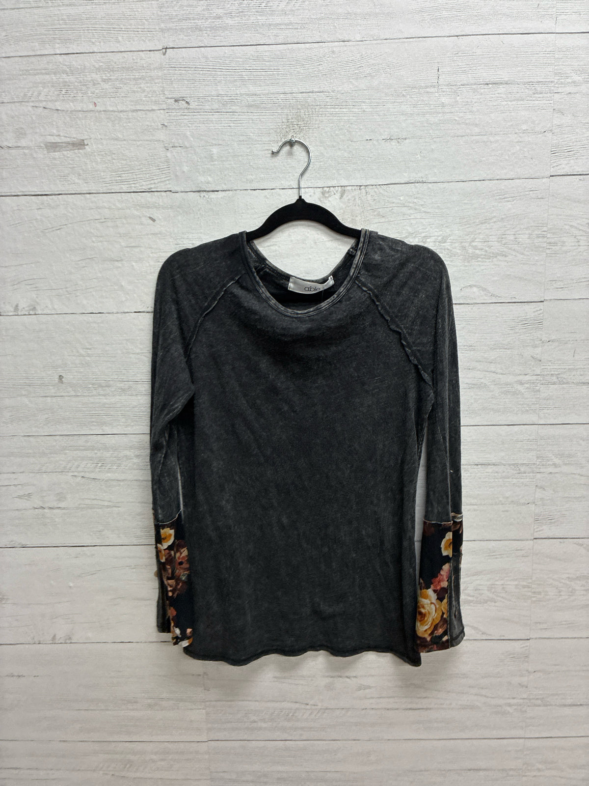 Size M able Black Womens Shirt