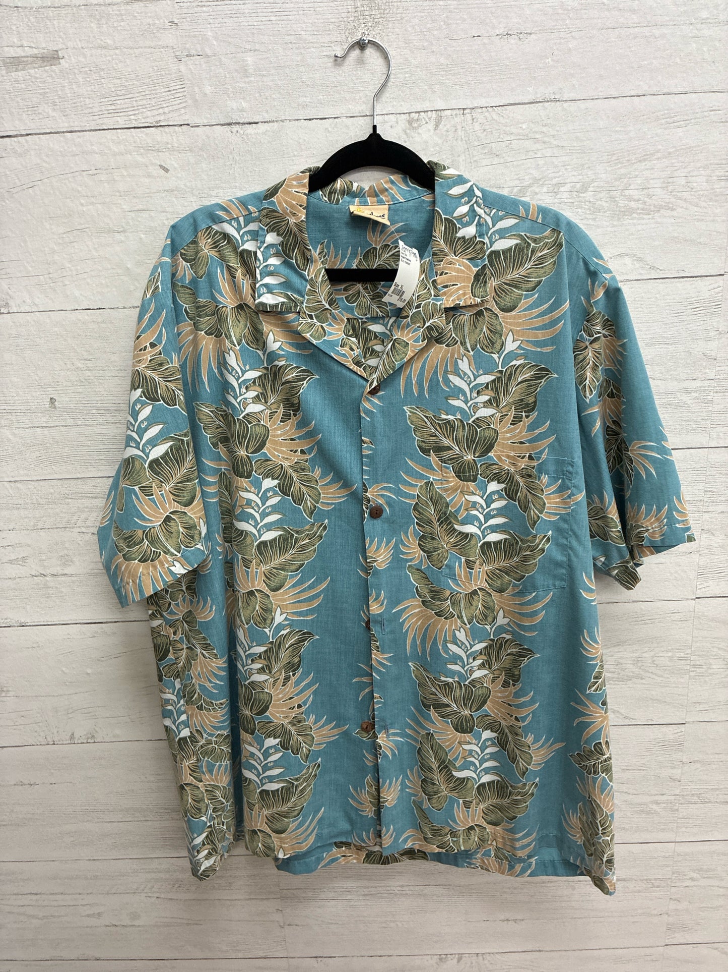 Size XL Royal Creations Blue Mens Shirt