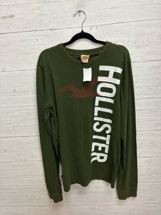 Size XL Hollister Green Mens Shirt