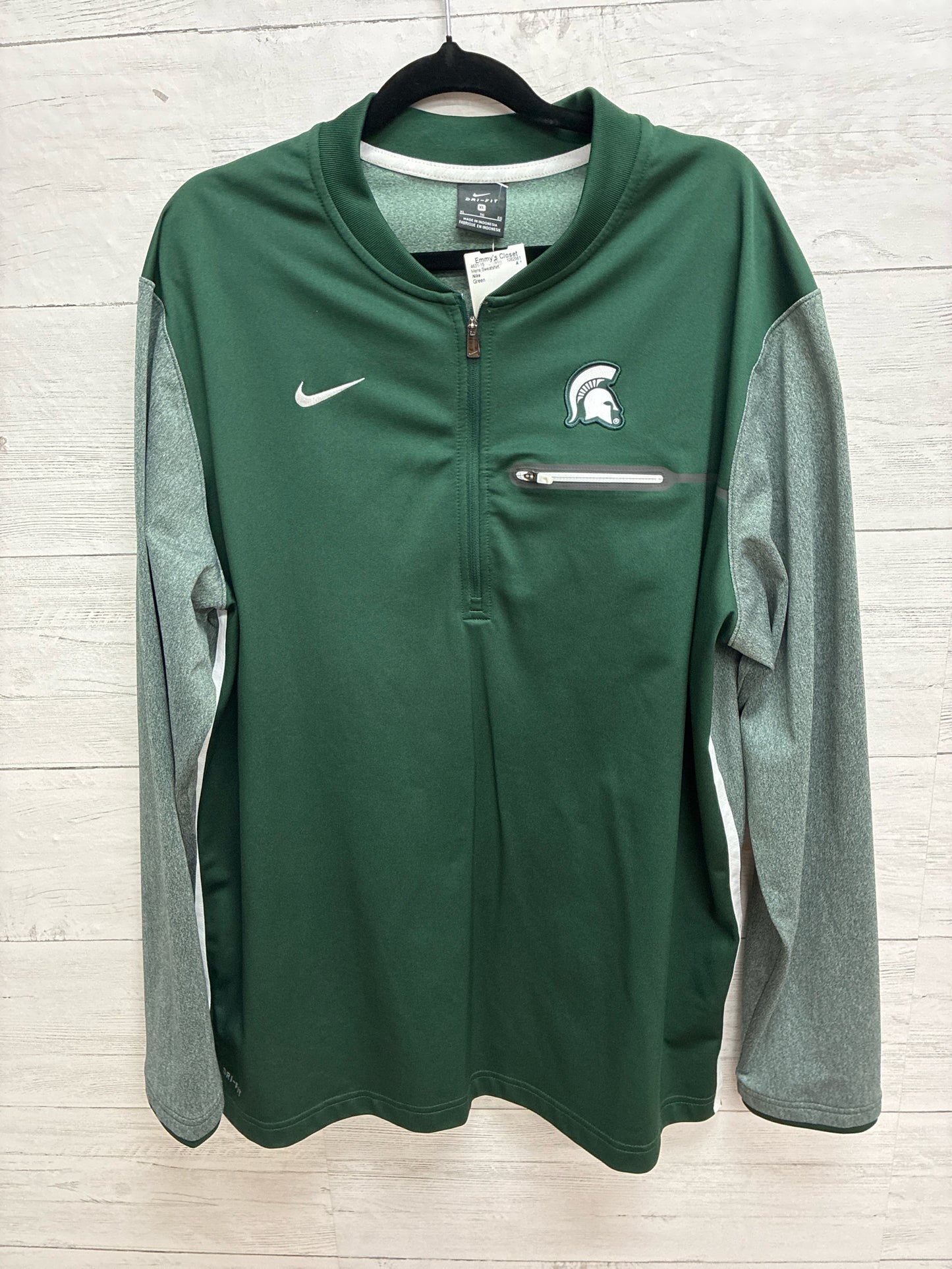 Size XL Nike Green Mens Sweatshirt