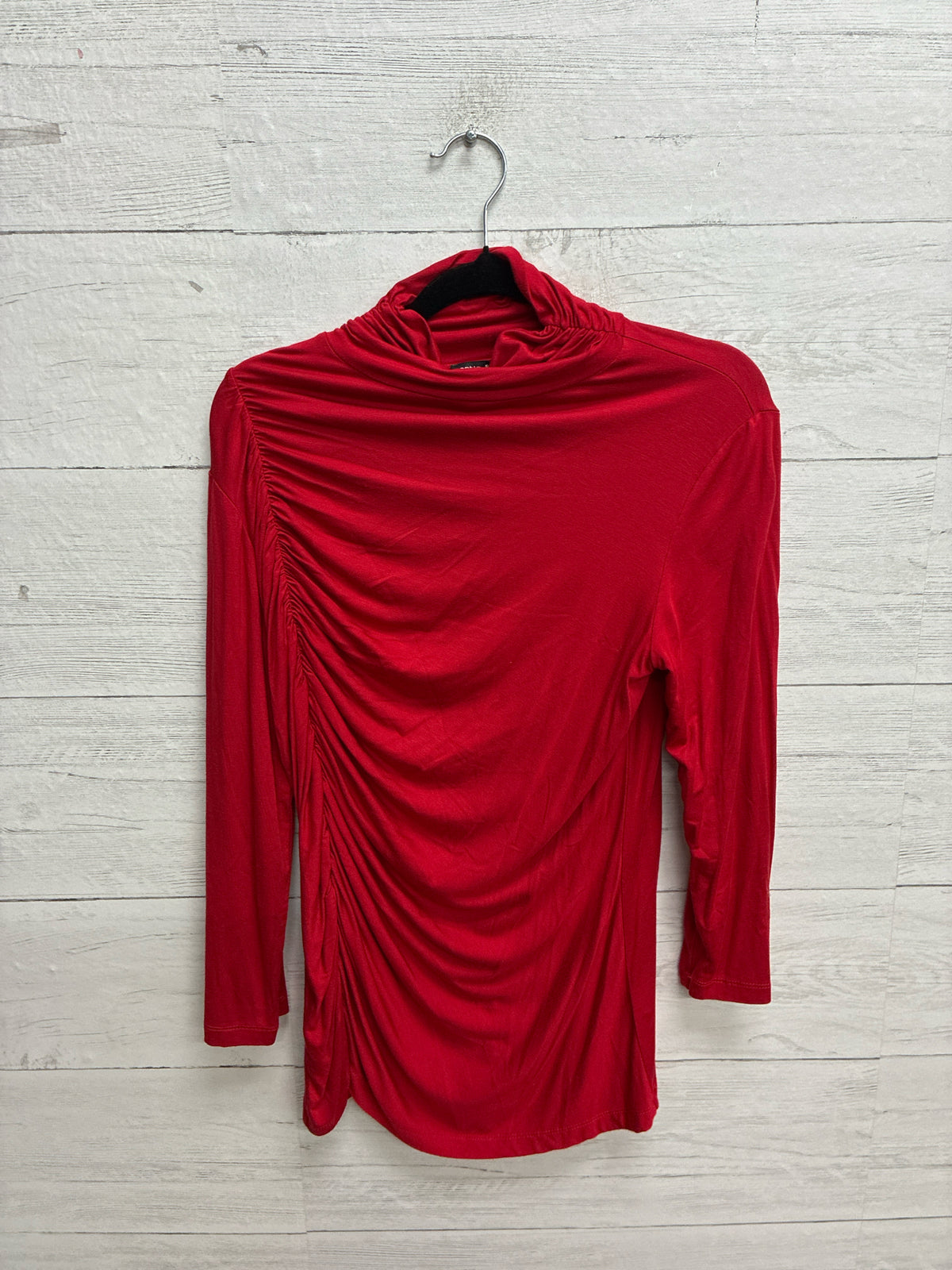 Size M Cable & Guage Red Womens Shirt