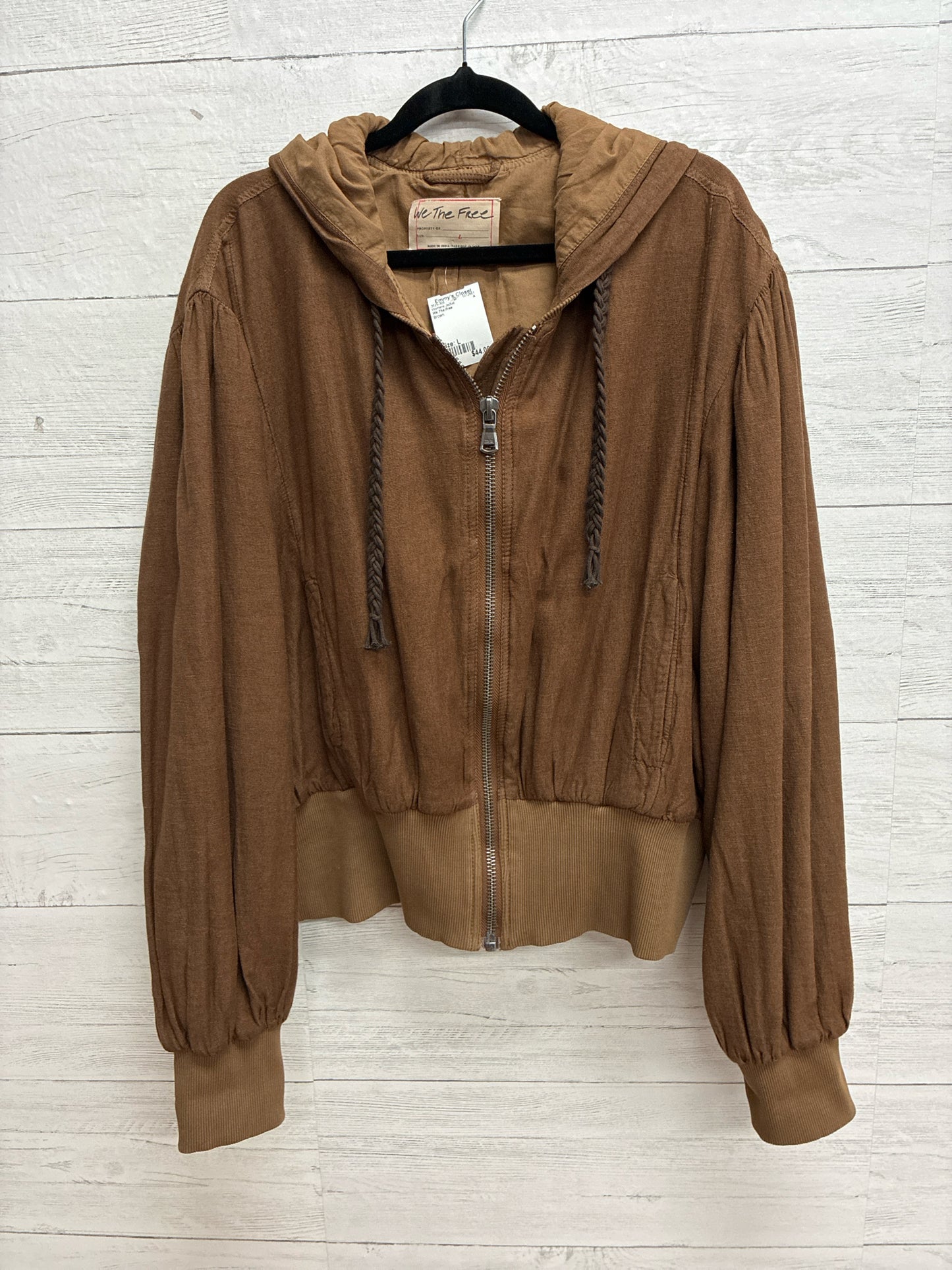 Size L We The Free Brown Womens Jacket